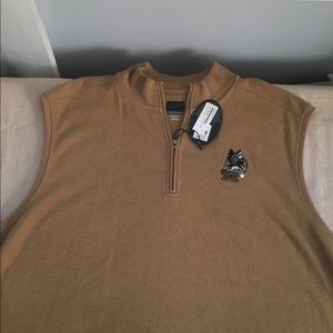 NWT Greg Norman Men’s Beige Sweater Vest | 2XL